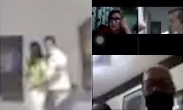 Kameranı açıq unudan müdir həmkarlarının gözü qarşısında intim münasibətdə oldu - VİDEO