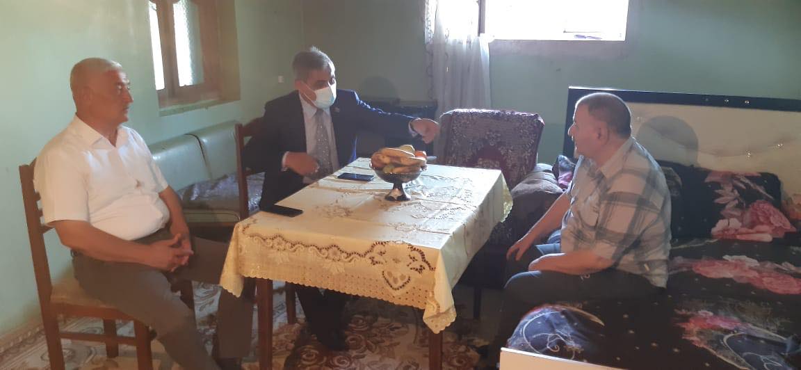 Deputat seçiciləri ilə görüşüb - FOTOLAR