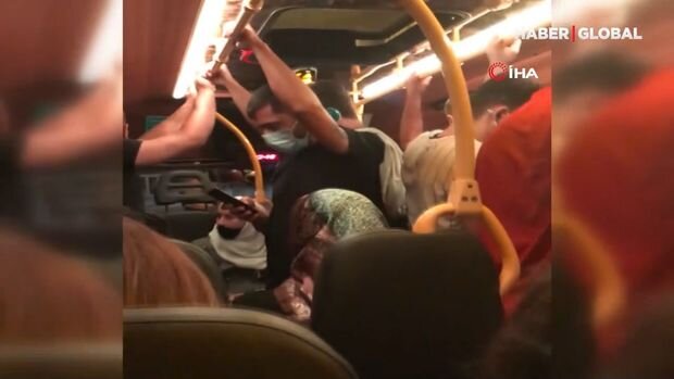 İctimai nəqliyyatdakı BU GÖRÜNTÜLƏR narazılıq yaratdı – VİDEO