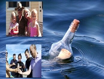 İçində insan qalıqları olan butulka okeanı qət edərək dostluğa səbəb oldu - FOTO-VİDEO