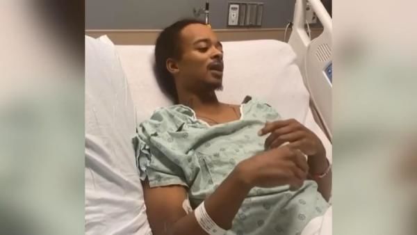 ABŞ-da polisin zorakılığı nəticəsində iflic olan qaradərili ilk dəfə danışdı - VİDEO