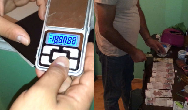 Xaçmazda “Fedya” ləqəbli narkotacir saxlanıldı - FOTO