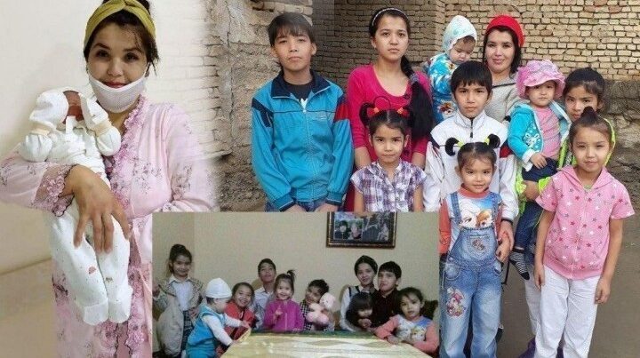 40 yaşlı qadın 11-ci uşağını dünyaya gətirdi - Hamısının adı 