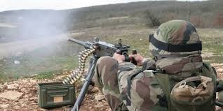 Армяне обстреляли азербайджанские позиции из крупнокалиберных пулеметов