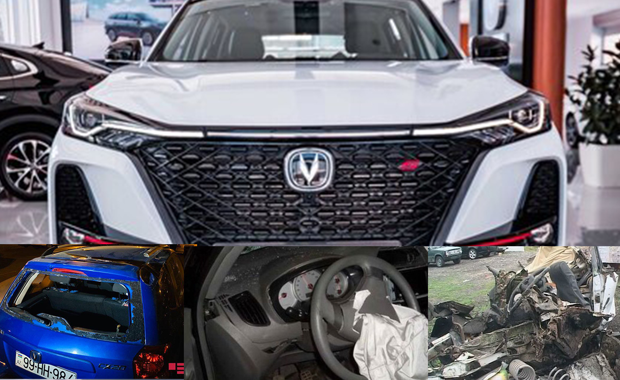 Ölümə aparan “Changan”: “BU MAŞINLARI SÜRMƏK TƏHLÜKƏLİDİR, 4 TƏKƏRLİ TABUTDUR” - FOTOLAR