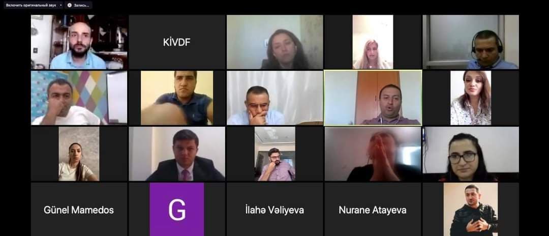 Jurnalistlər üçün onlayn formatda təlimlər başladı