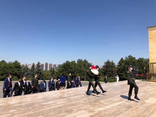 Сахиба Гафарова посетила мавзолей Ататюрка - ФОТО