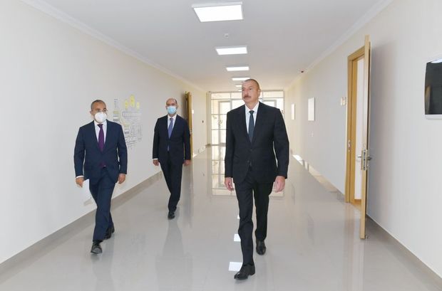 İlham Əliyev Sumqayıtda Peşə Təhsil Mərkəzinin açılışını etdi - YENİLƏNİB + FOTO