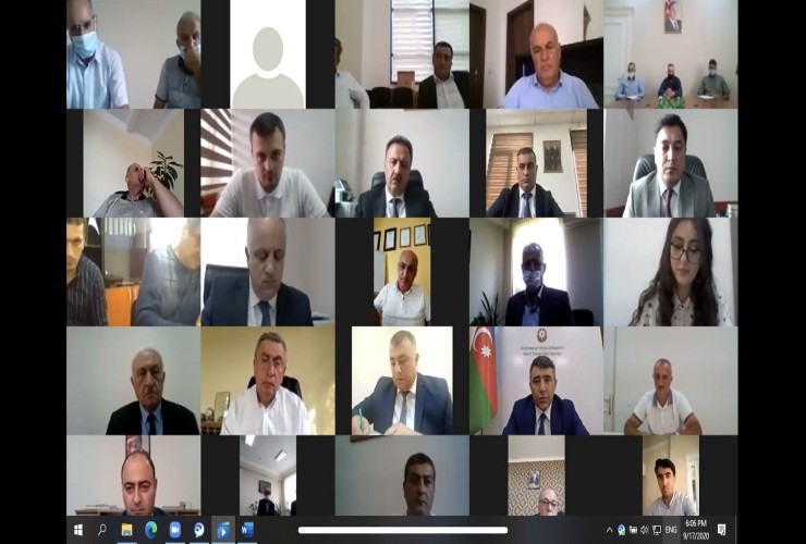 Kənd Təsərrüfatı Nazirliyində fındıq istehsalçıları və ixracatçıları ilə onlayn videokonfrans keçirilib