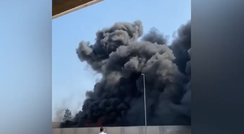 Azərbaycanda həbsxanada yanğın başlayıb - VİDEO