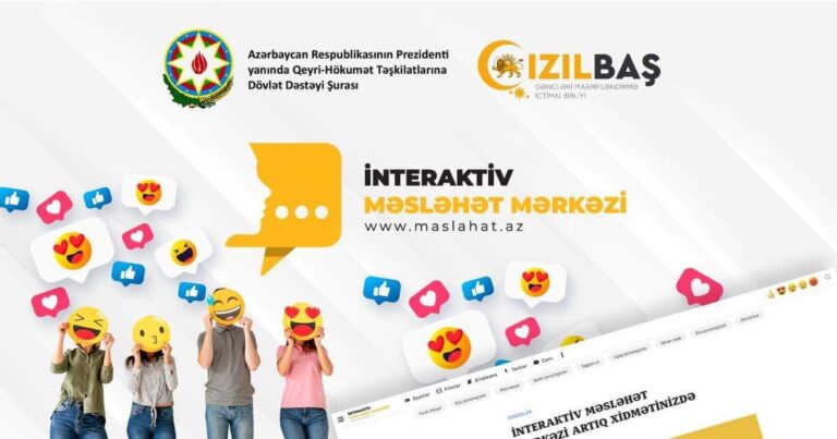 “İnteraktiv məsləhət mərkəzinin yaradılması” layihəsi çərçivəsində yeni sayt istifadəyə verildi – ŞURANIN DƏSTƏYİ İLƏ