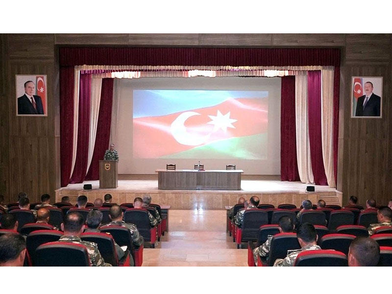 Naxçıvanda komandir hazırlığı sistemində məşğələlər keçirilib - VİDEO
