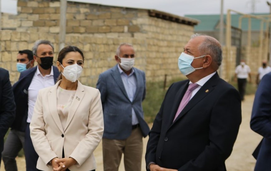 Suraxanı rayonunda abadlıq işləri davamlı olaraq aparılır