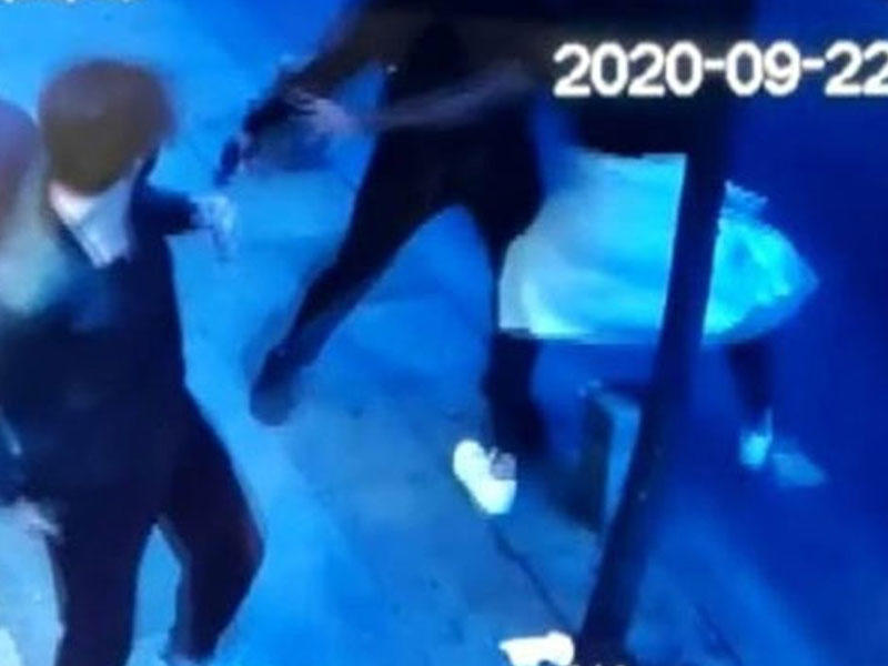 Aktyorun dostu tərəfindən silahla vurulma görüntüləri - VİDEO - FOTO