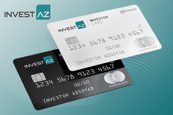 InvestAZ İnvestorlar üçün xüsusi hazırlanmış “INVESTOR CARD”-ı yeni dizayn və üstünlüklərlə təqdim etdi
