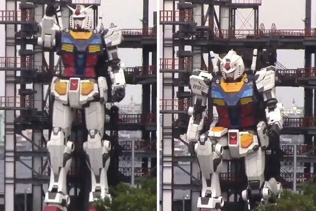 18 metr hündürlükdə insanabənzər döyüş robotu hazırlanıb - VİDEO