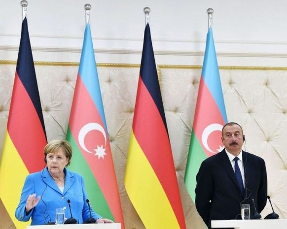 Angela Merkel İlham Əliyevə zəng edib