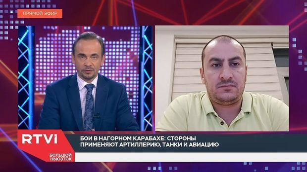 Журналист Гамид Гамидов прокомментировал бои в Карабахе на телеканале RTVI – ВИДЕО