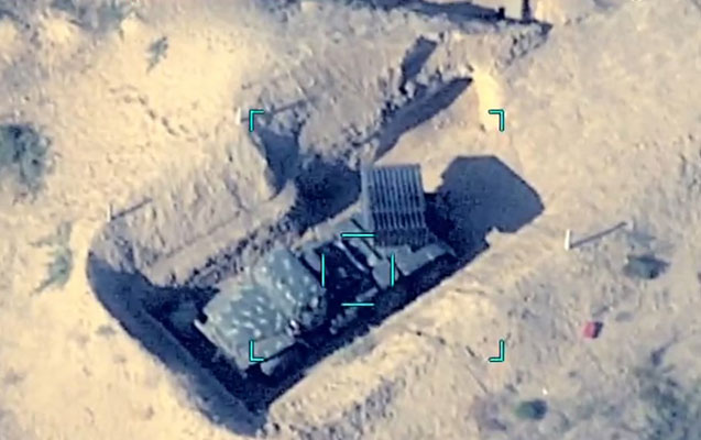 Səhər saatlarında məhv edilən düşmən texnikalarının - Videosu