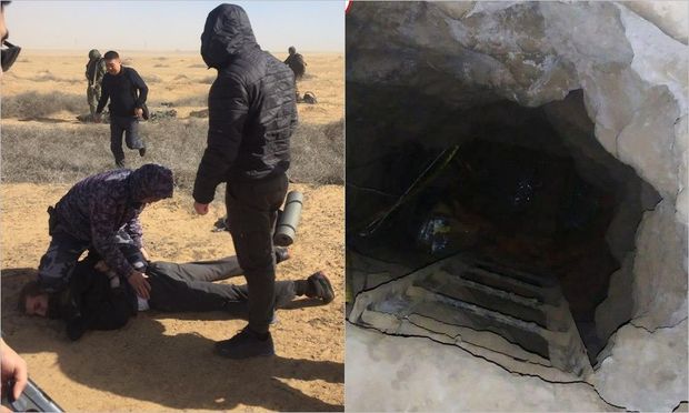 Tunel qazaraq qaçan məhbuslar saxlanıldı - FOTO/VİDEO