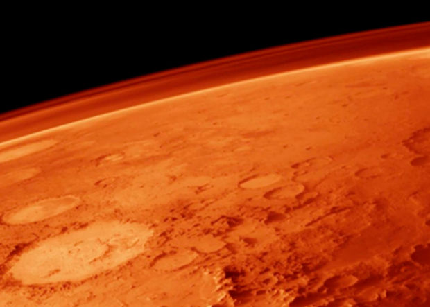 Marsda göl tapıldı