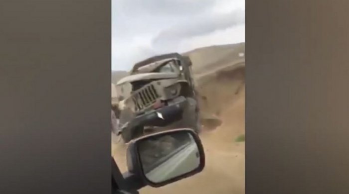 Düşməndən azad olunan ərazilərdən görüntülər yayılıb