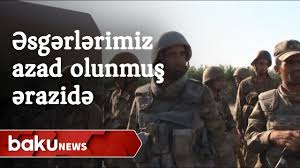 Əsgərlərimiz azad olunmuş ərazilərdə: 
