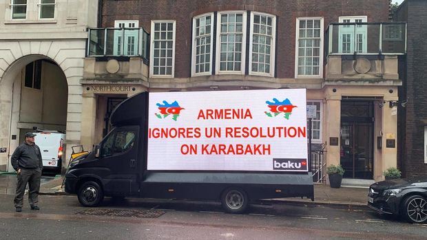 “Qarabağ Azərbaycandır” London küçələrində - VİDEO