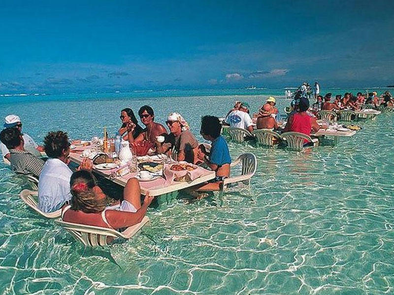 Dünyanın ən qeyri-adi restoranları - Akvarium, buz, insan kəllələri ilə bəzədilən - FOTO