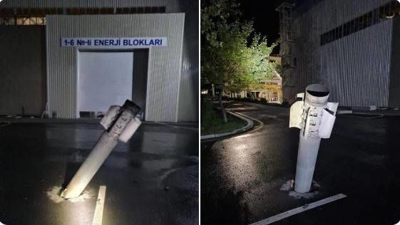 Репортаж с места падения вражеской ракеты в Мингячевире - ВИДЕО