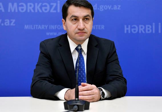 Hikmət Hacıyev erməni terrorçuları tərəfindən dağıdılmış Gəncə bazarının görüntülərini paylaşdı - FOTO/VİDEO