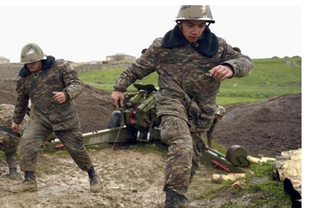 Ermənilər döyüş meydanından qaçan əsgərlərini axtarırlar - FOTO