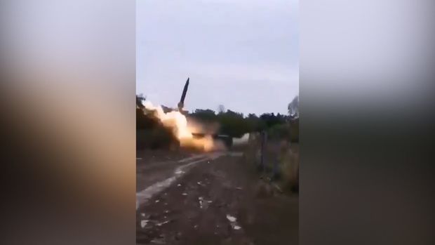 Ermənilərin “Toçka-U” ballistik raketindən istifadəsinin sübutu - VİDEOFAKT