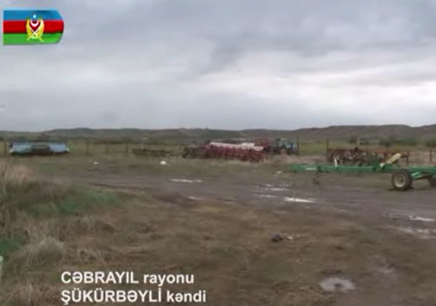 Опубликованы кадры освобожденного от оккупации села в Джебраильском районе - ВИДЕО