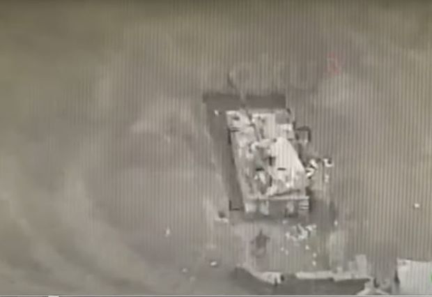 Düşmən texnikalarının məhv edilməsinin yeni görüntüləri yayıldı - VİDEO