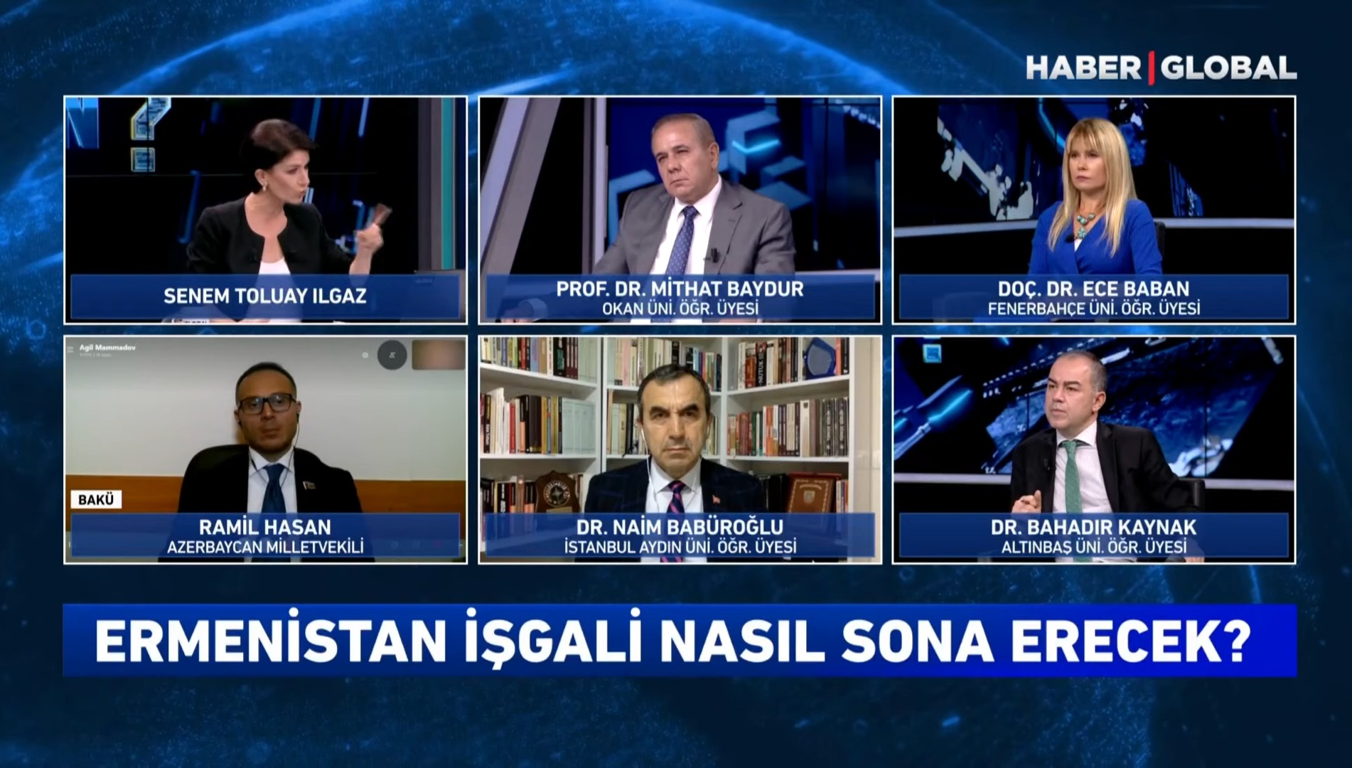 Ramil Həsən Türkiyənin nüfuzlu 'HABER GLOBAL' kanalında Dağlıq Qarabağda baş verən prosesləri şərh edib