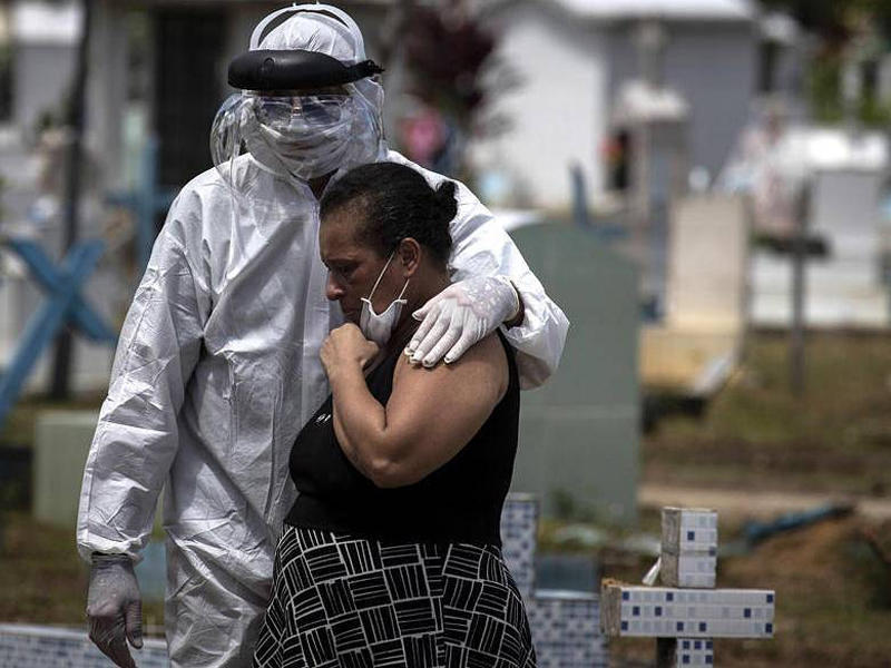 Braziliyada koronavirusa yoluxanların sayı 5 milyonu keçib