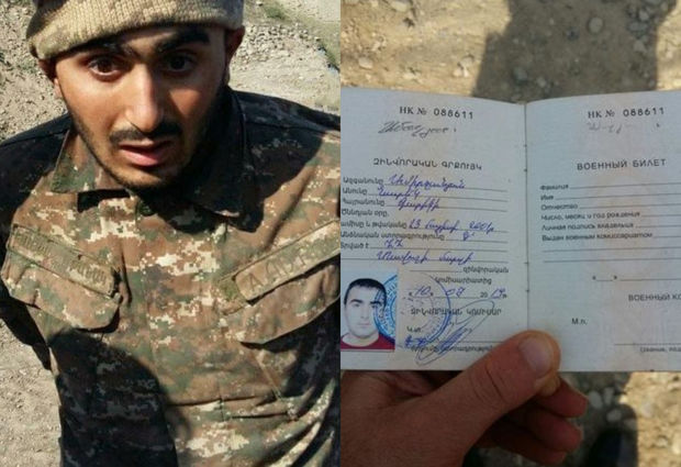 Daha bir erməni işğalçı təslim oldu - YENİLƏNİB + FOTO