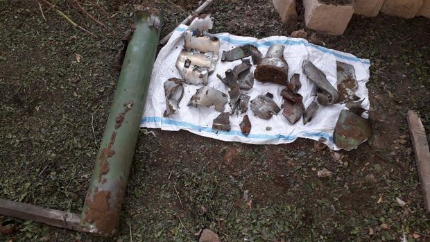 Düşmənin yaşayış məntəqələrimizə atdığı bombacıqlar aşkarlandı - FOTO