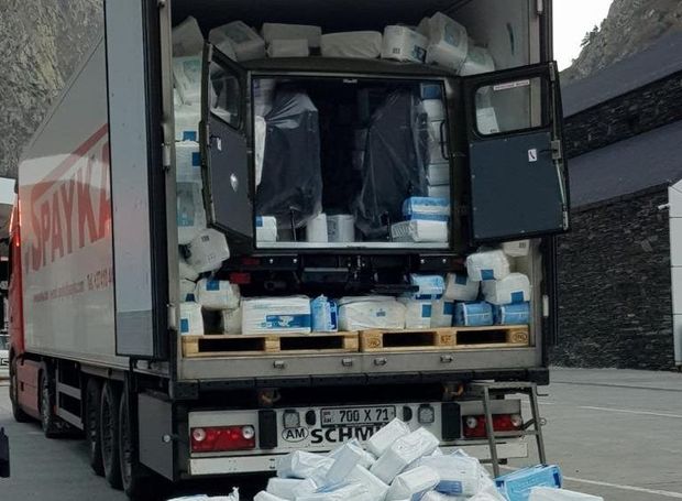 Gürcü sərhədçiləri Ermənistana qanunsuz silah daşınmasının qarşısını alıblar - FOTO/VİDEO