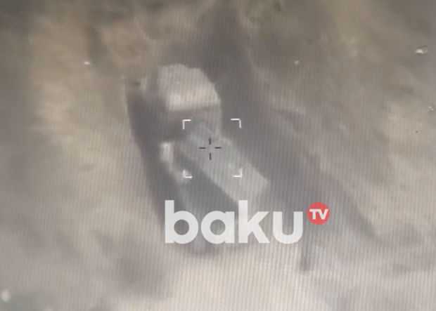 Düşmənin reaktiv yaylım atəş sistemi məhv edilib - VİDEO