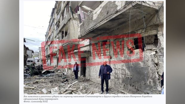 Ermənipərəst Rusiya mediasından növbəti “fake news” - FOTO/VİDEO