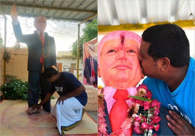 Trampın pərəstişkarı onun COVID-19-a yoluxduğunu eşidəndən sonra öldü - FOTO/VİDEO