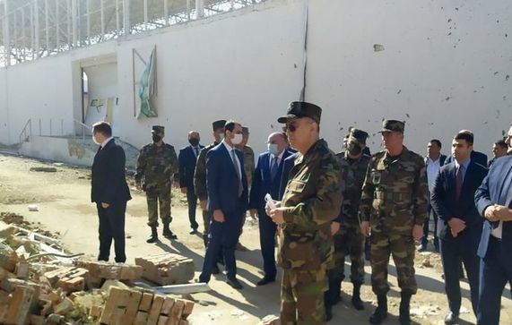 Кямаледдин Гейдаров посетил Гянджу после вражеской провокации - ФОТО