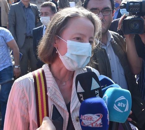 Посол Швейцарии: Для меня было очень важно увидеть то, что произошло в Гяндже - ВИДЕО