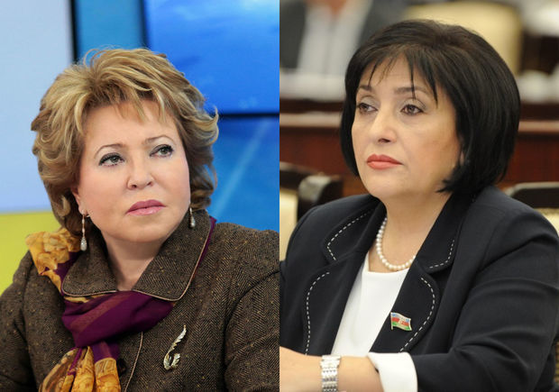 Сахиба Гафарова проинформировала Валентину Матвиенко о ракетном обстреле Гянджи со стороны Армении