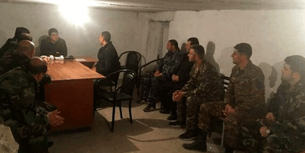 Arutunyan qorxusundan görün harada gizləndi - FOTO