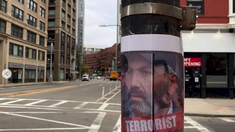 Erməni vandalizmindən bəhs edən posterlər ABŞ küçələrini “bəzədi“ - Fotolar