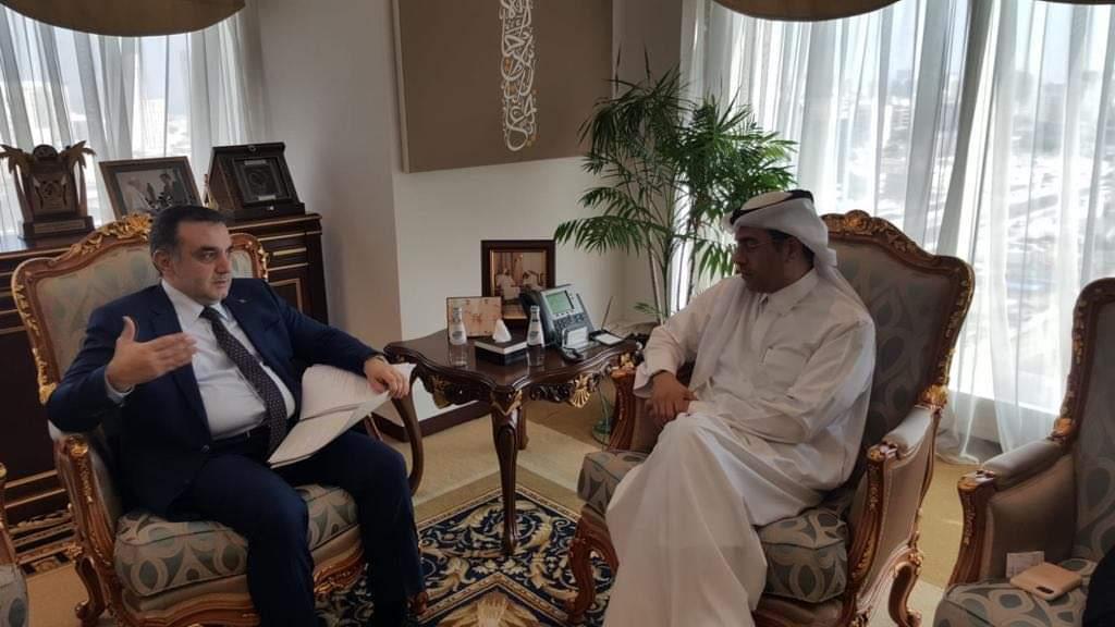 Rəşad İsmayılov Qətərin Milli İnsan Hüquqları Komitəsinin sədri cənab Əli bin Smeyx Əl Marri ilə görüş keçirdi