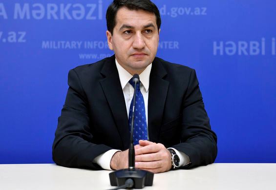 Hikmət Hacıyev: “Ermənistanın rayonlarımızı atəşə tutması nəticəsində bir nəfər yaralanıb”